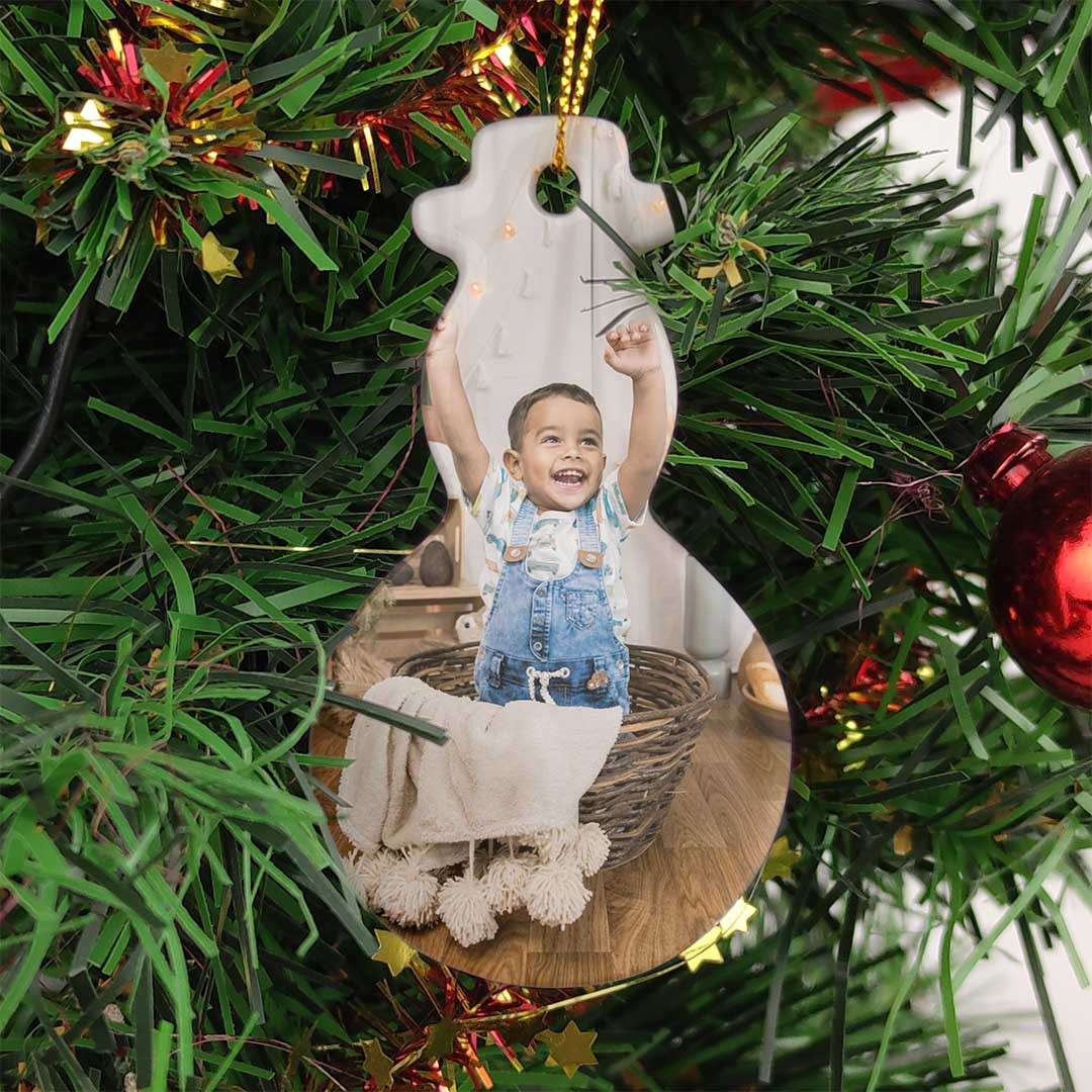 Weihnachtsbaumschmuck Keramik mit eigenem Design „Schneemann“