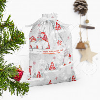 Weihnachtsmann Sack mit Name 4 