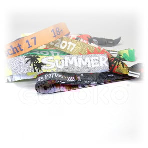 Festivalbänder 20mm gewebt