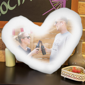 Herzkissen mit Foto