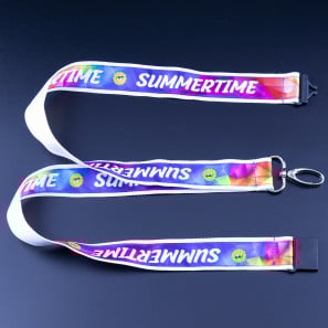 Lanyard bedrucken mit einem SV, premium