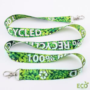 Lanyard eco mit 2 Karabinerhaken