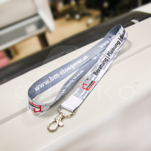 Lanyards mit vollfarbigem Druck