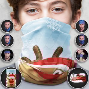 Weihnachten Polyschal 4 für Kinder