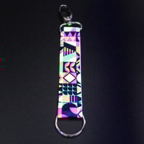 Neon Stoff Schlüsselanhänger "small"