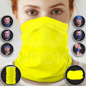 Pre-Finished Tube Scarf for Adults Halloween