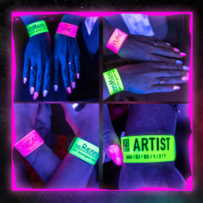 Reflektor Schnapparmband mit Druck