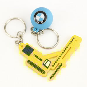 Schlüsselanhänger Gummi selbst gestalten