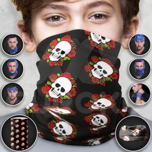 Tube Scarf for Kids Halloween