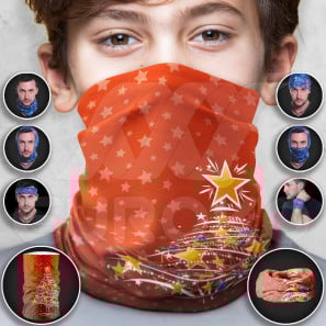 Tube Scarf for Kids Halloween