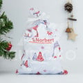 Weihnachtsmann Sack mit Name 4