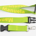 Schlüsselband mit Schrift