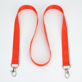 Unbedruckte Lanyards mit zwei Karabinern
