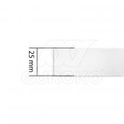 25mm gerippt - +0,050 € (+0,060 € Mit Mwst.)