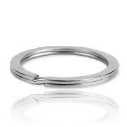 Flacher Schlüsselring 25mm - +0,030 € (+0,036 € Mit Mwst.)