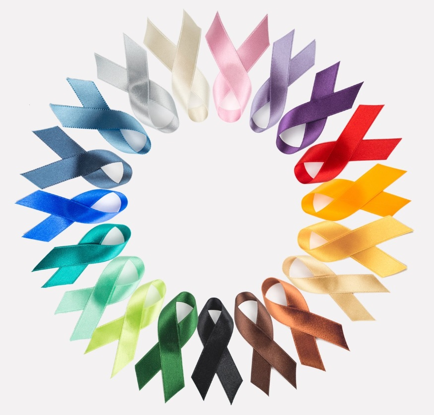 Einfarbige Stoffbänder Einfarbige Stoffbänder