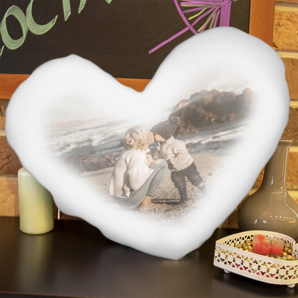 Herzkissen mit Foto Herzkissen mit Foto