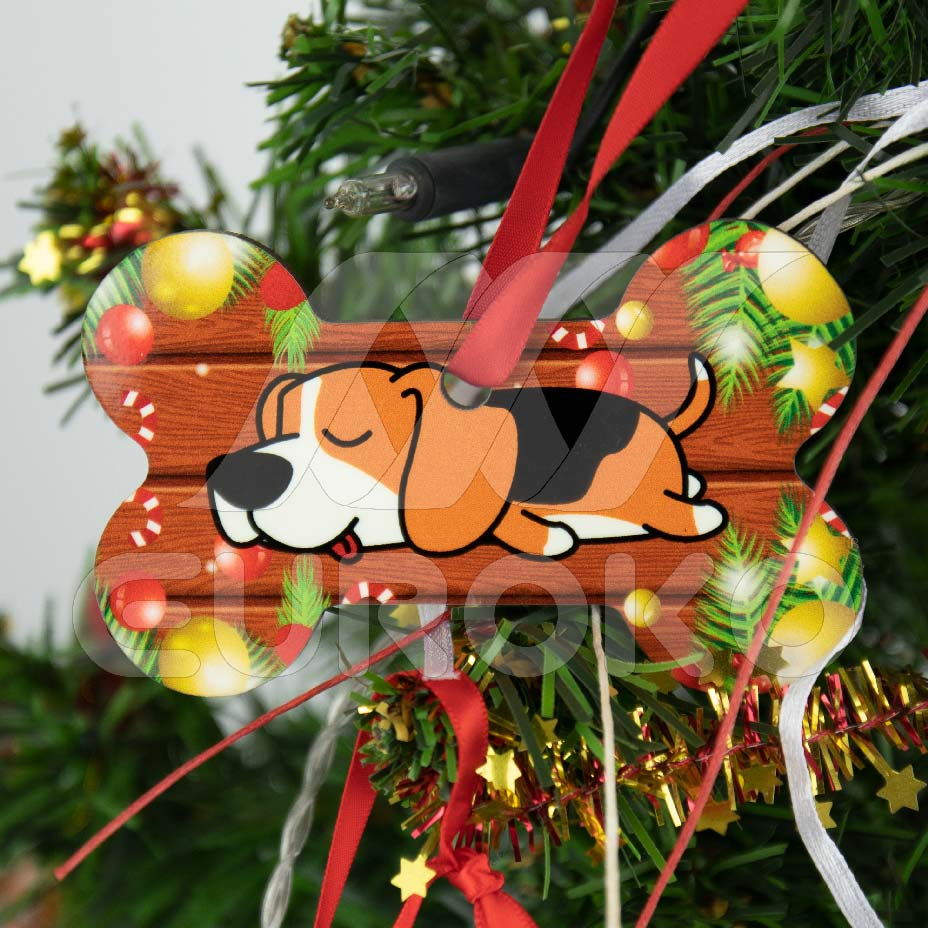 Weihnachtsbaumschmuck - Knochen Weihnachtsbaumschmuck - Knochen