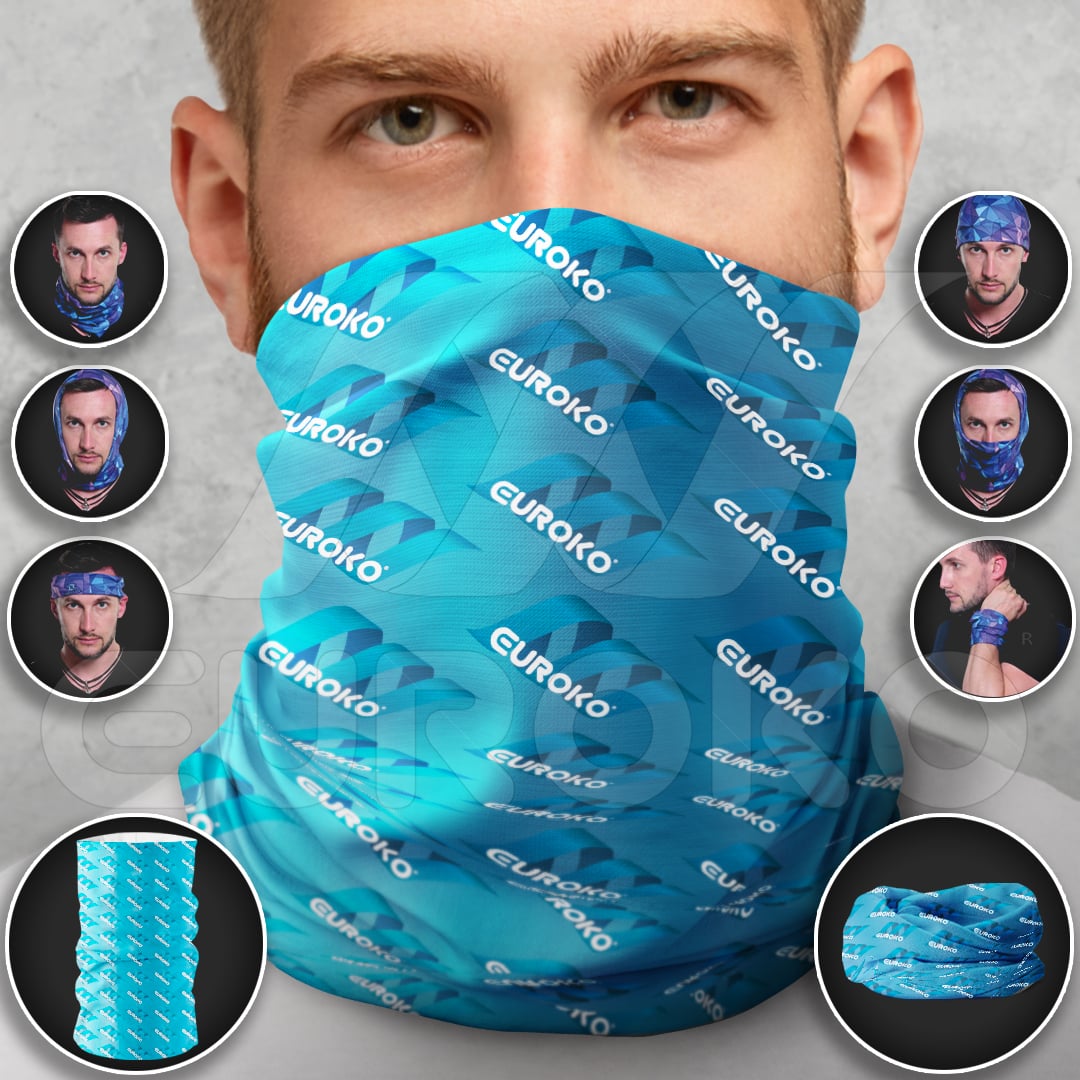 MULTIFUNKTIONSSCHAL MIT VOLLFARBIGEM DRUCK