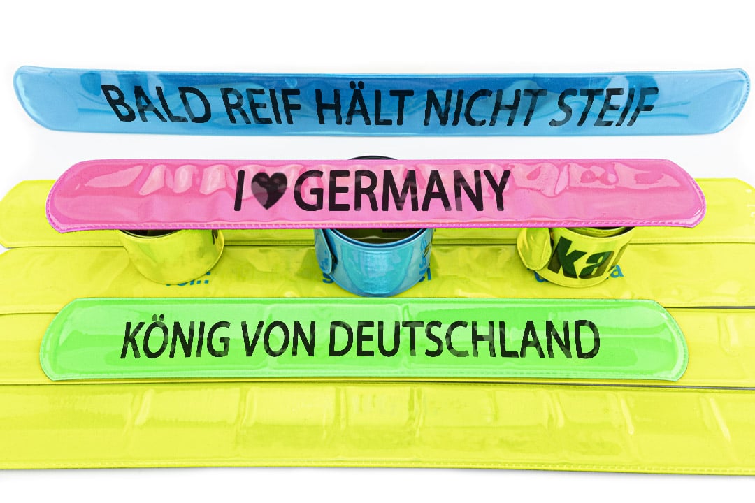 Reflektor-Schnappbänder