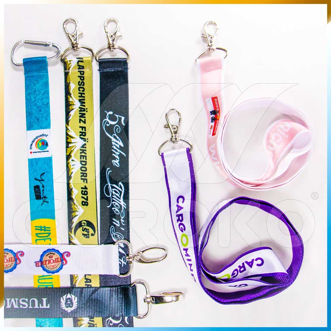 Schlüsselband bedrucken Schlüsselband bedrucken